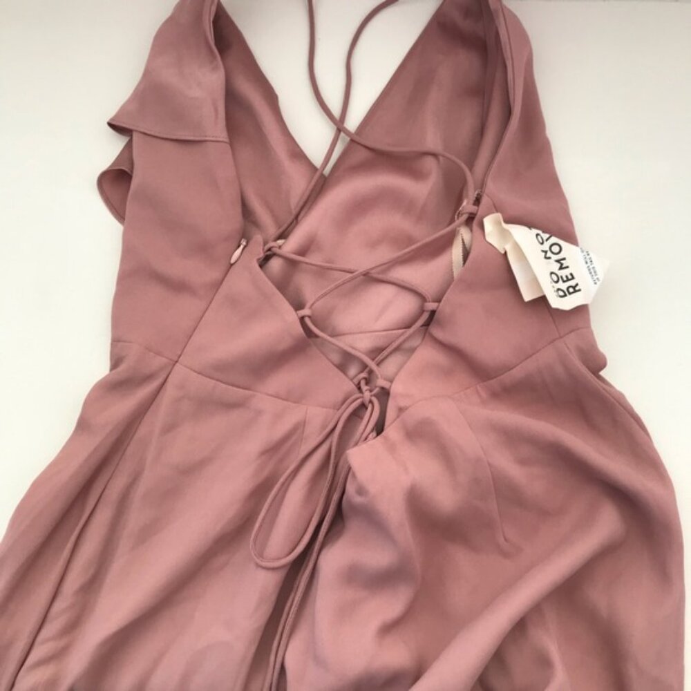 Fame And Partners Asymmetric Ruffle Dress - Picture 6 of 8